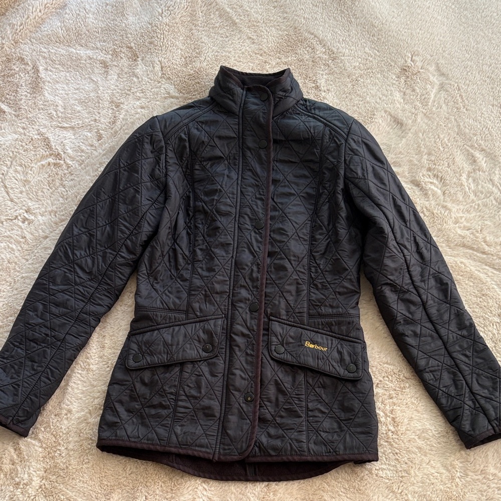 Barbour Black Cavalry Polarquilt Utility Jacket